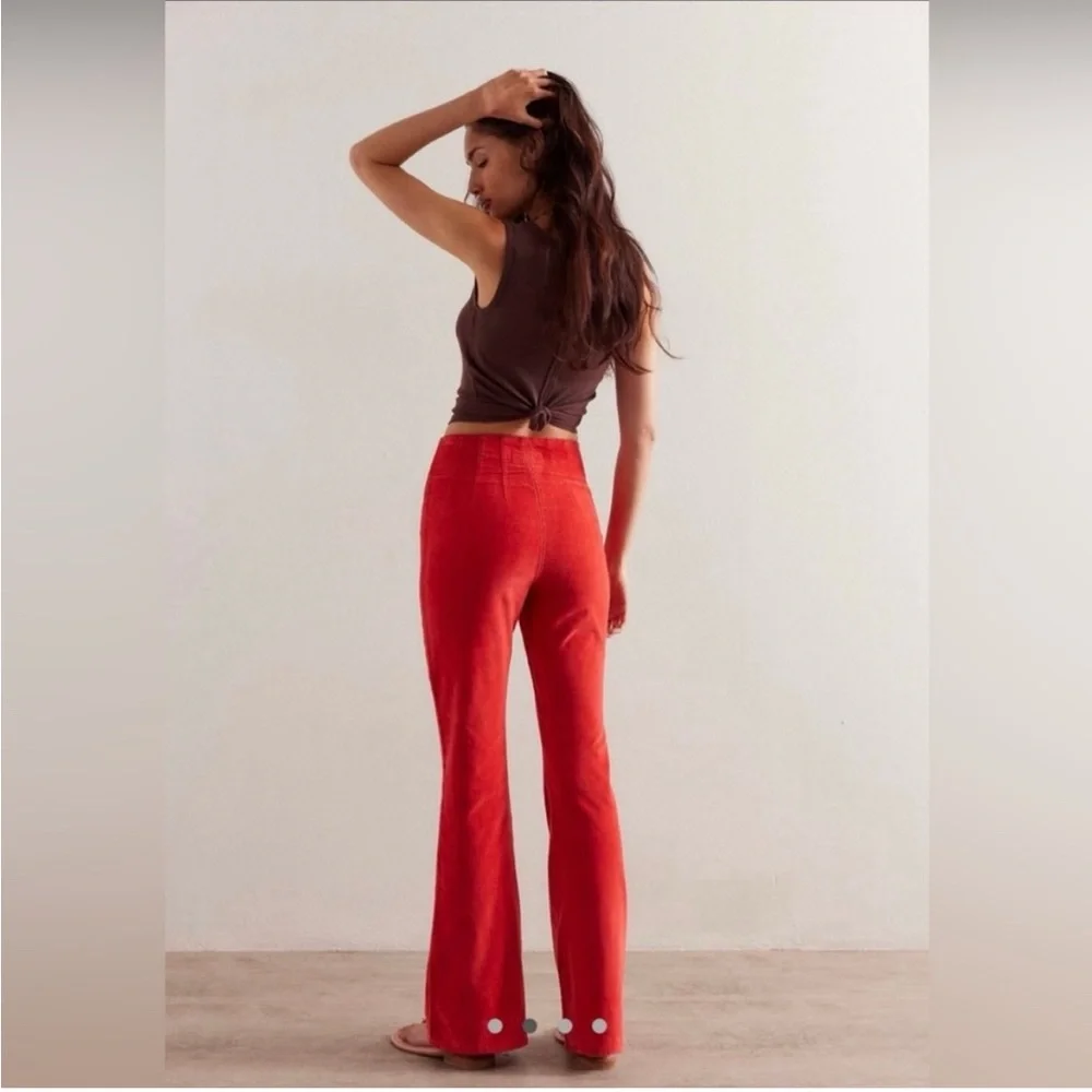 Free People- We The Free Jayde Cord Flare Jeans 
Size 24 NWT - Picture 10 of 13